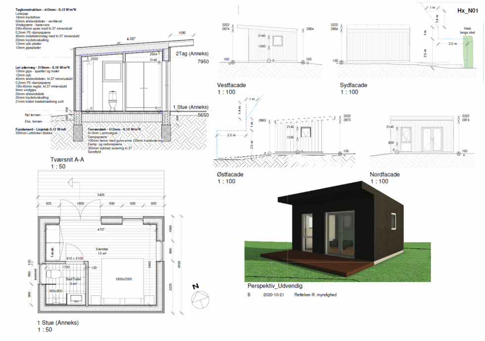 Module Hus Planer Byg Anneks til dit Hus eller Sommerhus | Tegnestuen Myrtue